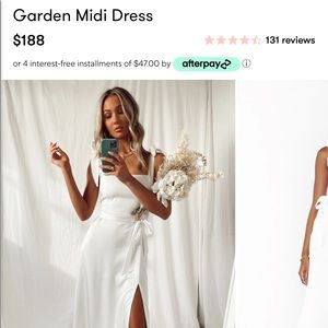 Brand new Show Me Your Mumu Garden Midi Dress